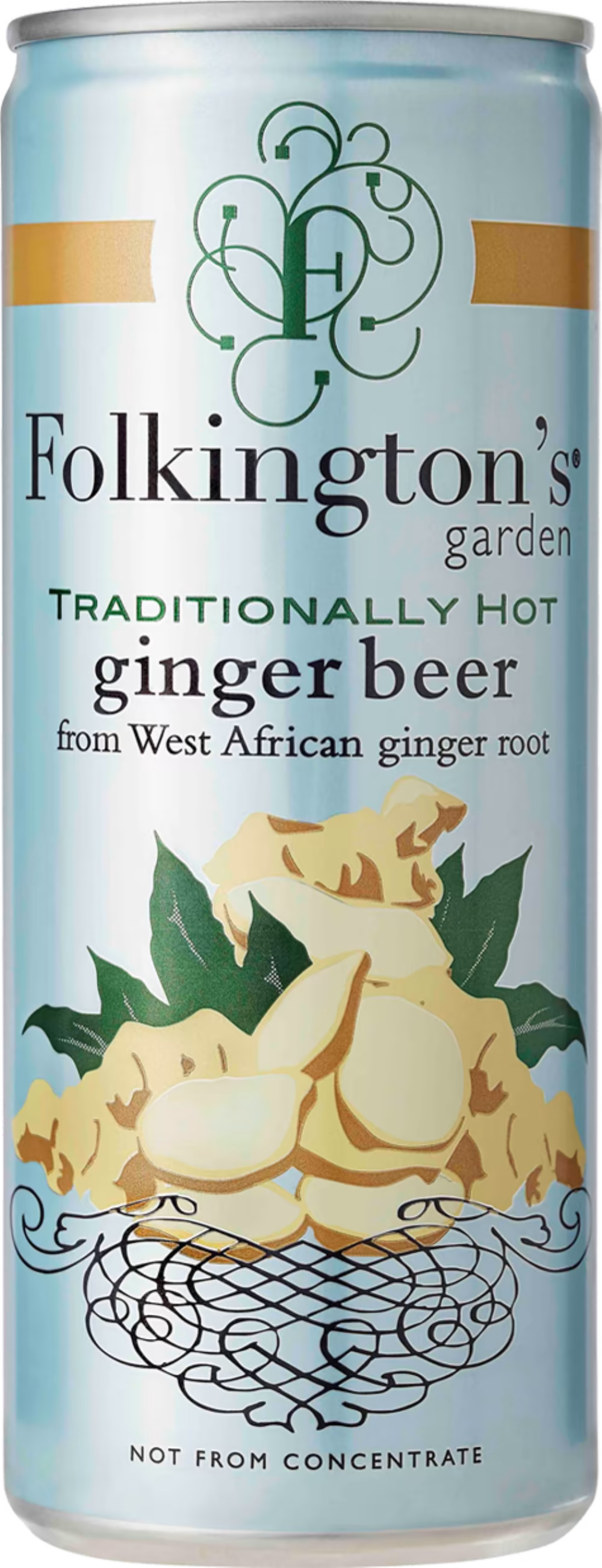 Folkington's Garden Traditionally Hot Ginger Beer 250ml