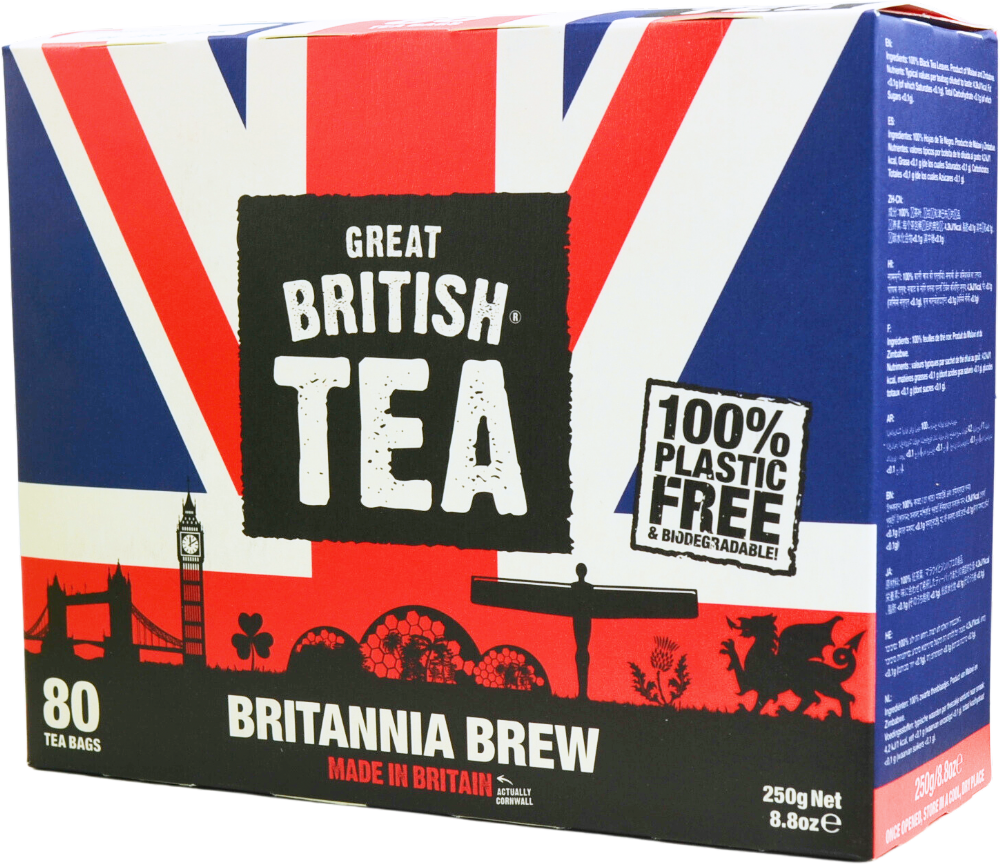 Great British Tea Britannia Brew 80 Teabags 250G