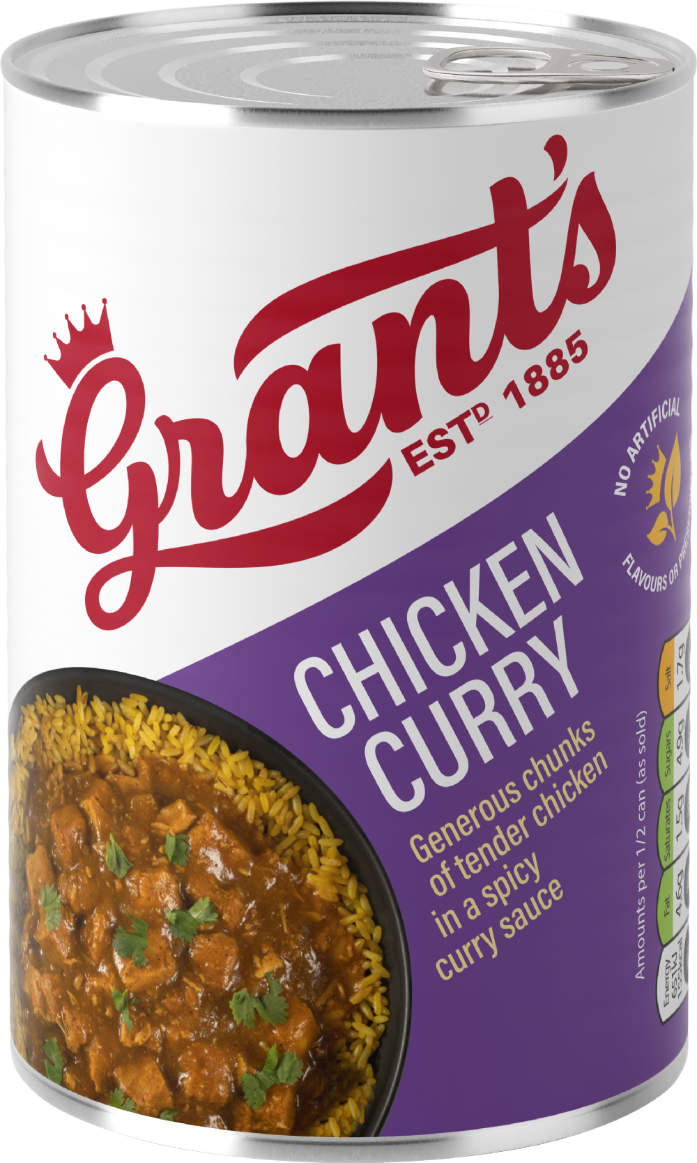 Grant's Chicken Curry 392G