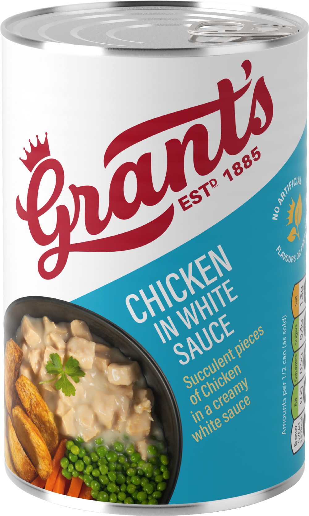 Grant's Chicken in White Sauce 392g