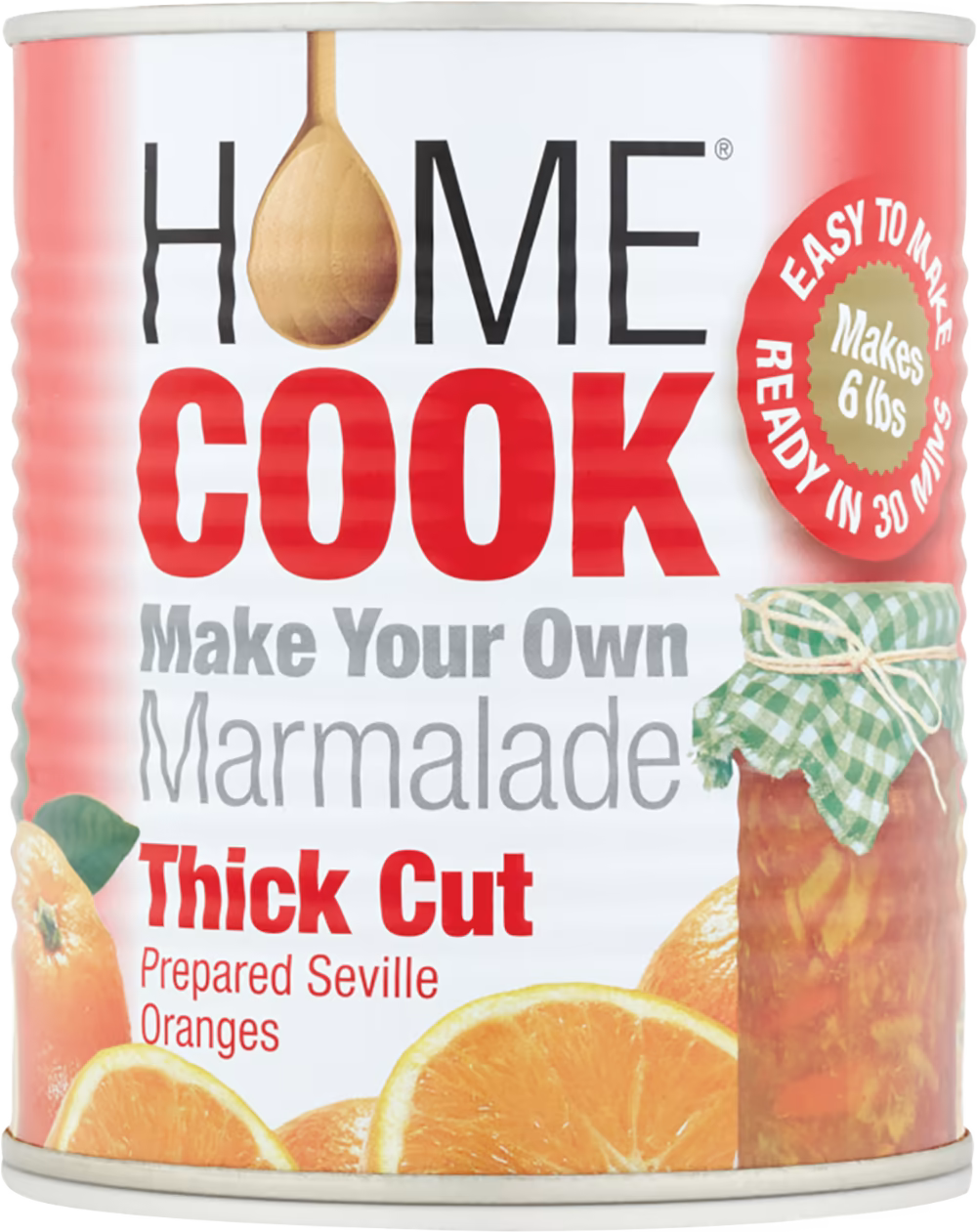 Home Cook Make Your Own Marmalade - Thick Cut Prepared Seville Oranges 850g