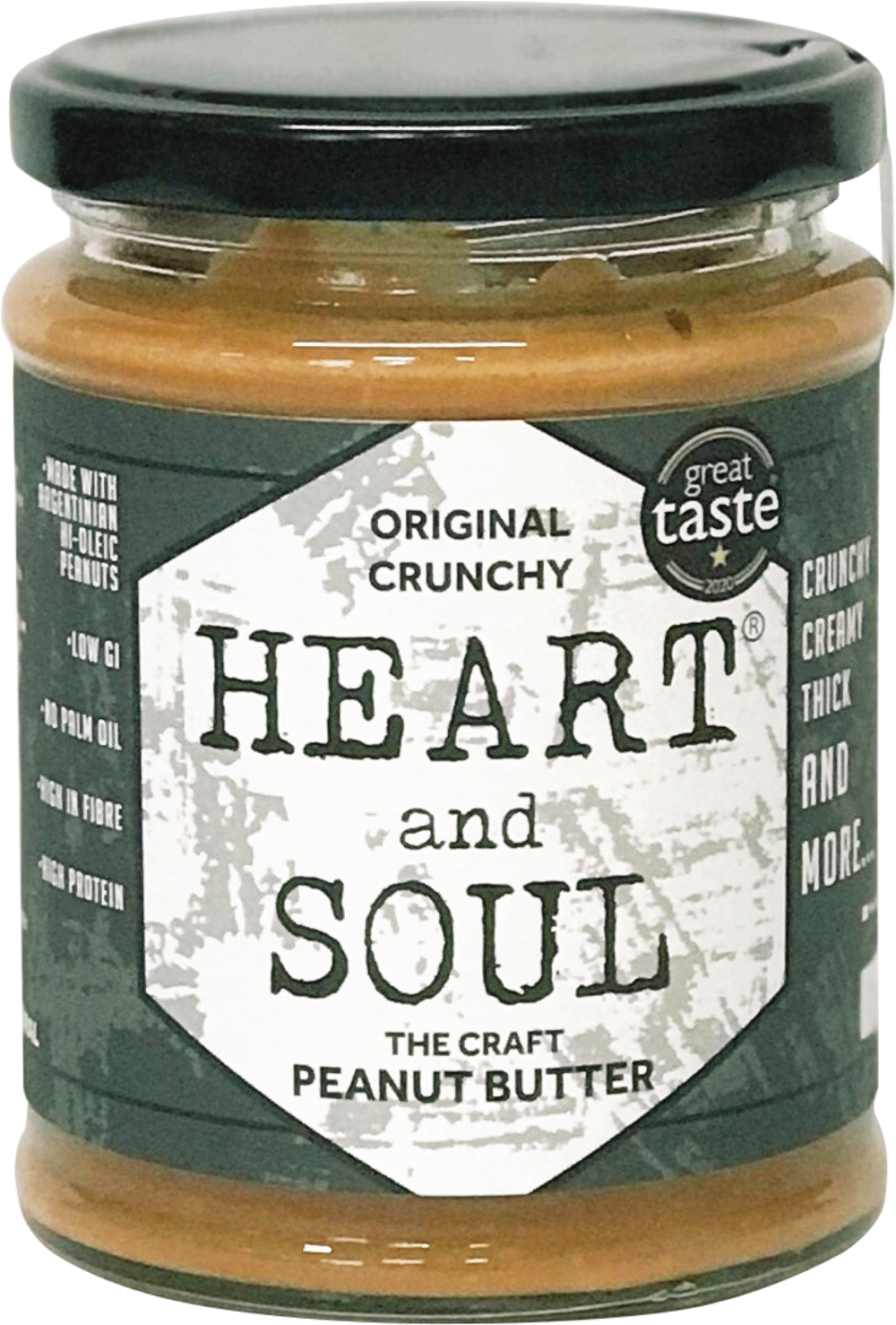 Heart And Soul The Craft Peanut Butter - Original Crunchy 280G