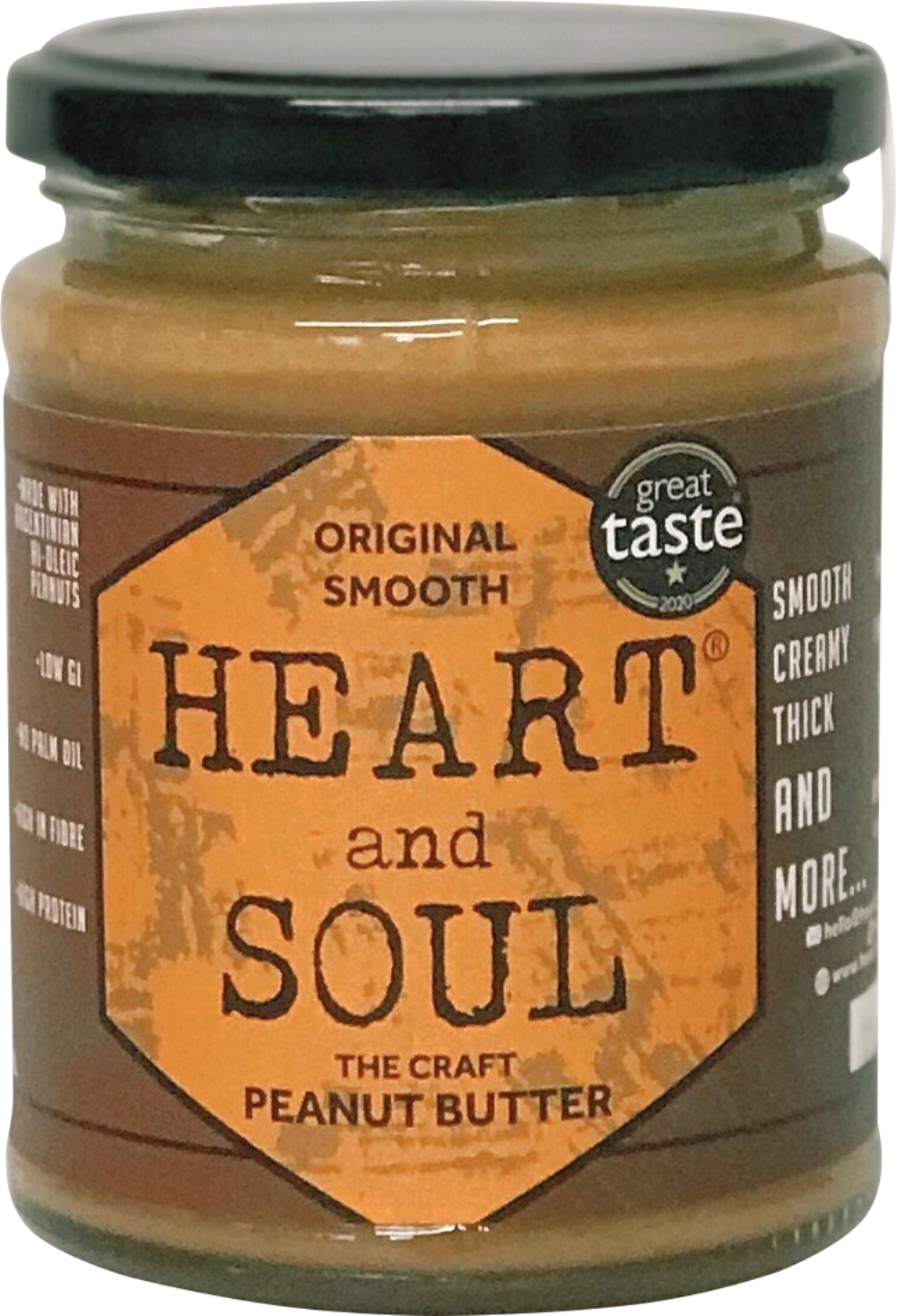 Heart And Soul The Craft Peanut Butter - Original Smooth 280G