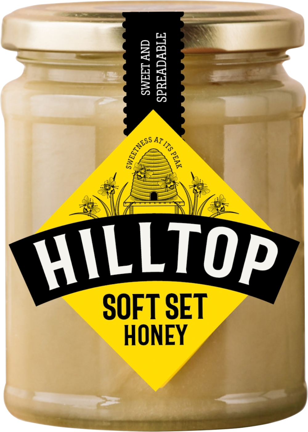 Hilltop Soft Set Honey 340G