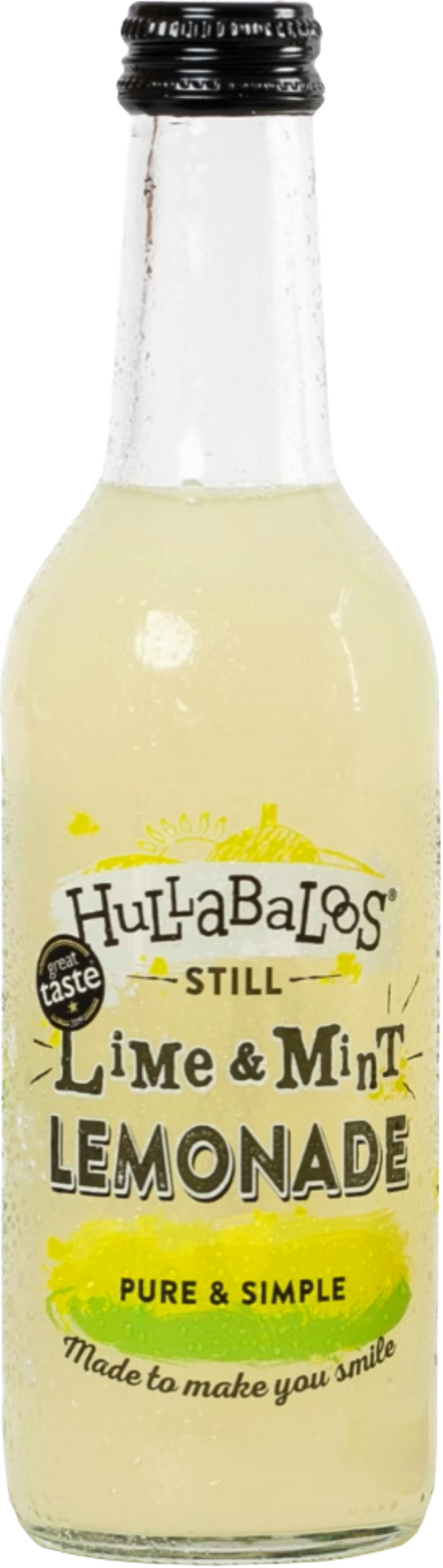 Hullabaloos Still Lime & Mint Lemonade 330ml