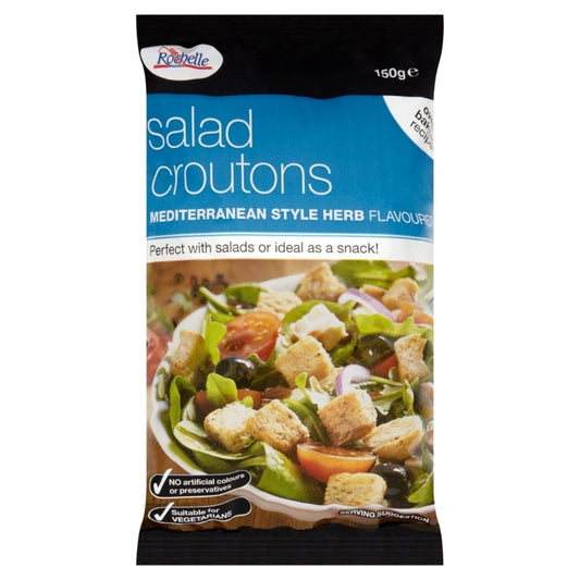 Rochelle Salad Croutons - Mediterranean Herb Flavour 150G