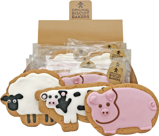 Original Biscuit Bakers Deluxe Farmyard Gingerbread - Assorted Animals 55G/70G