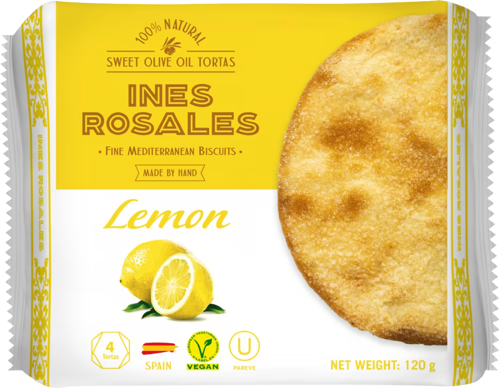 Ines Rosales Sweet Olive Oil Tortas with Lemon 120g