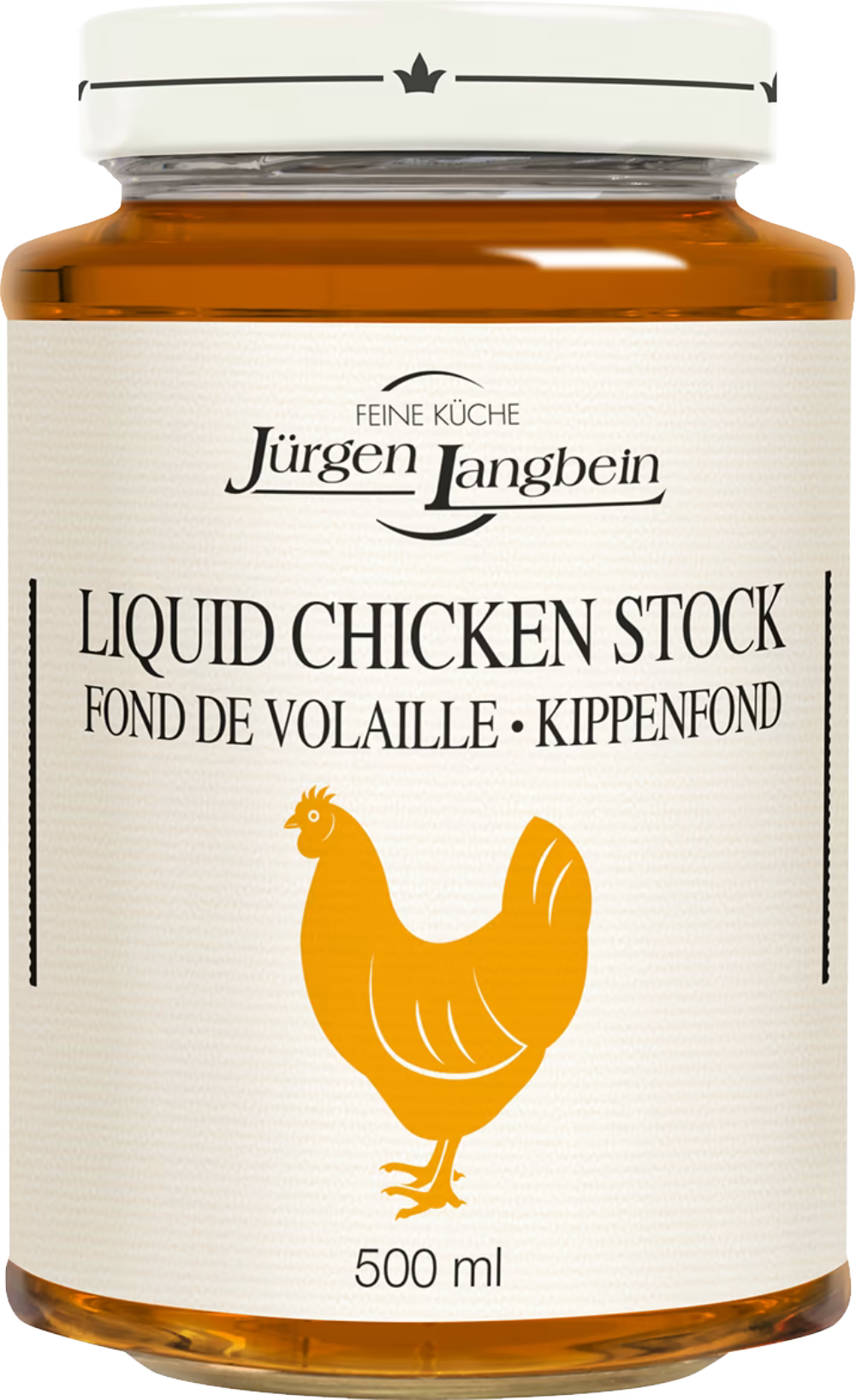 Jurgen Langbein Liquid Chicken Stock 500ml