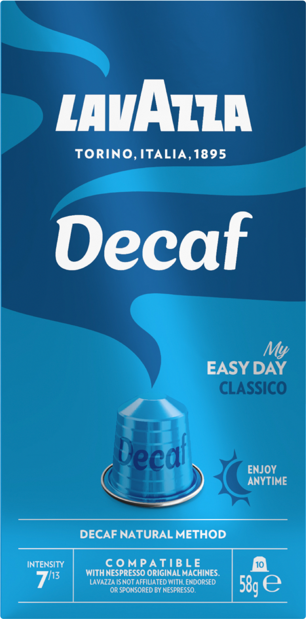Lavazza Decaffeinated Nespresso Compatible Capsules , 58g