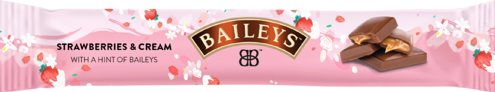 Baileys Chocolate - Strawberries & Cream Bar 35G