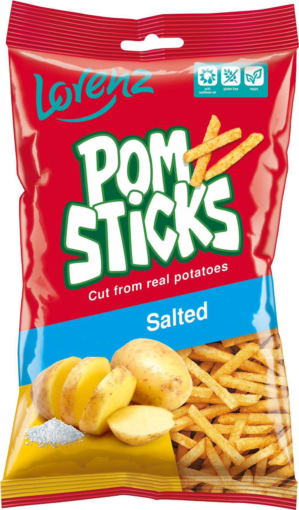 Lorenz Pomsticks - Salted 85G