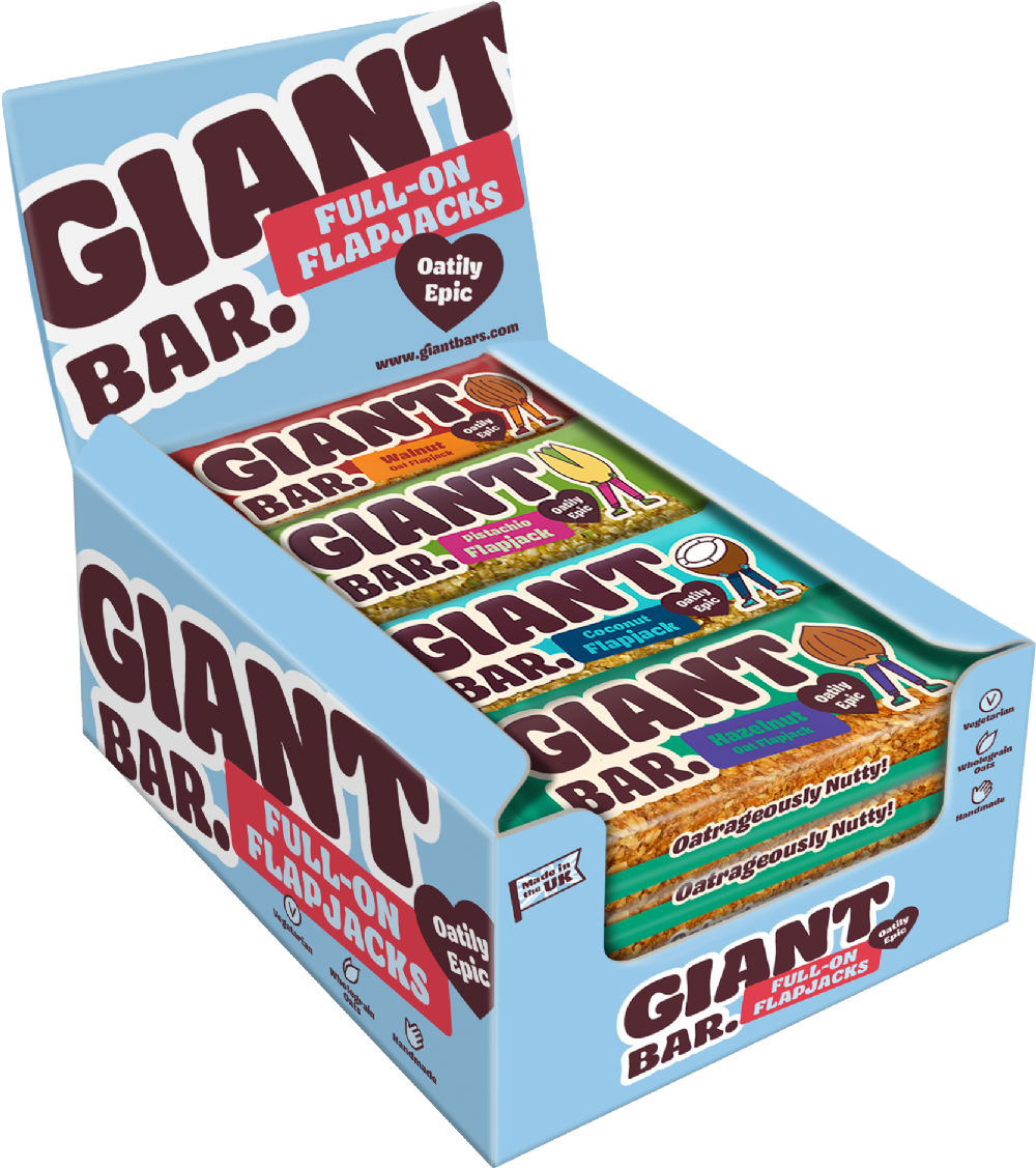 Ma Baker Giant Nut Bar - Assorted 90G