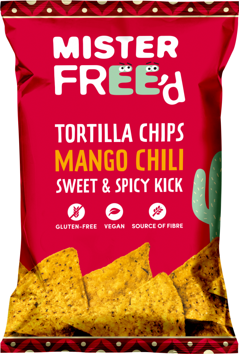 Mister Free'D Tortilla Chips - Mango Chilli Flavour 135G