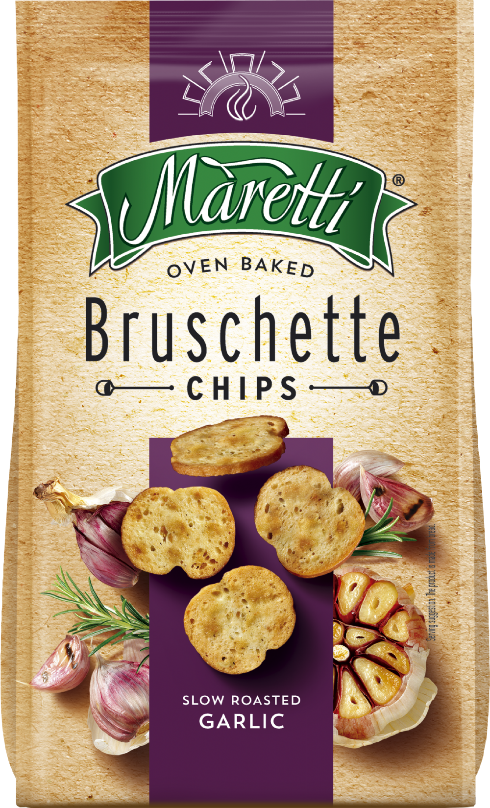 Maretti Bruschette - Slow Roasted Garlic 70G