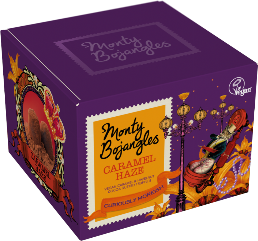 Monty Bojangles Caramel Haze Cocoa Dusted Truffles 100G