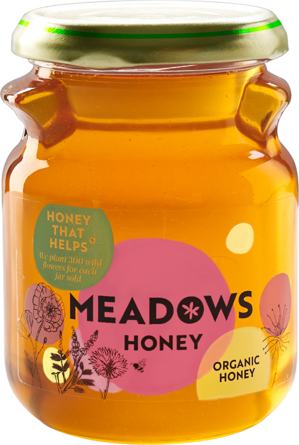 Meadows Honey Organic Honey 340G