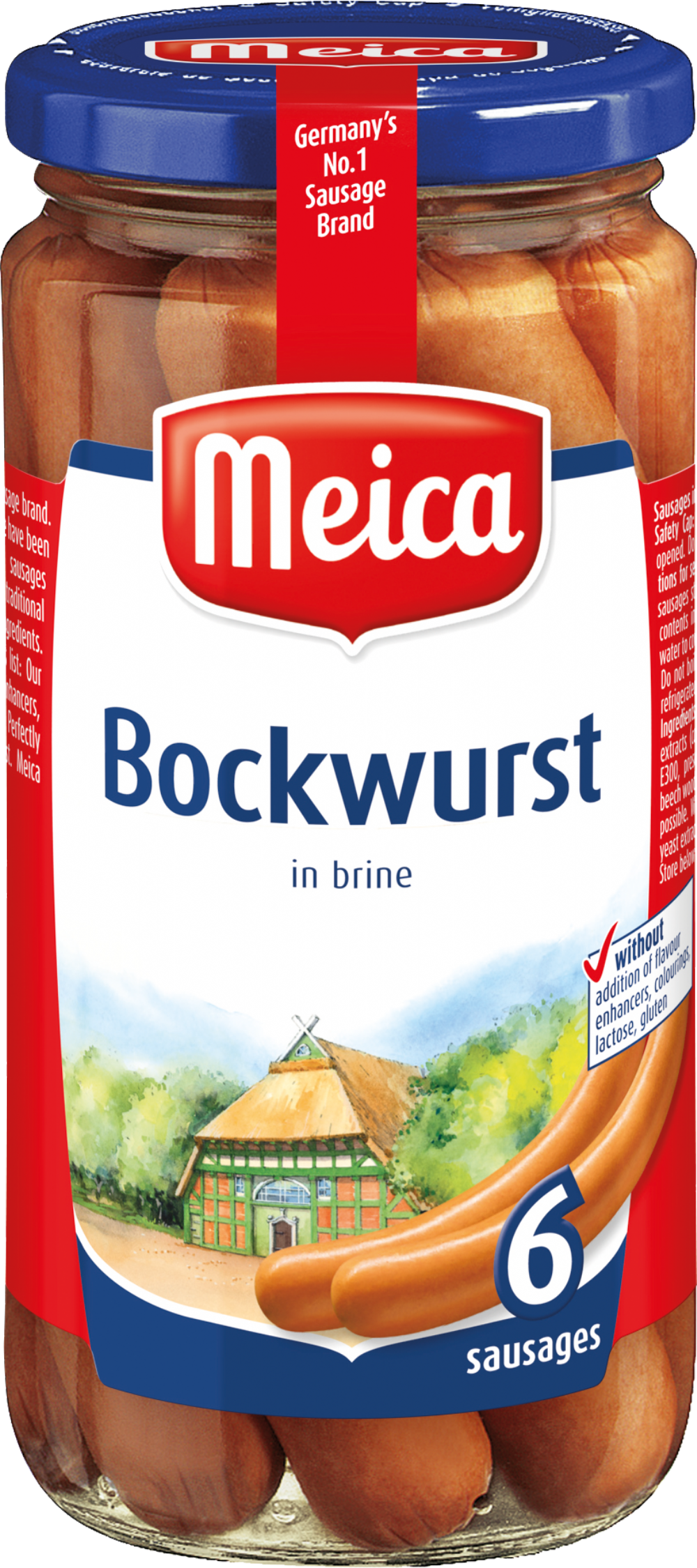 Meica Real German Bockwurst 180G