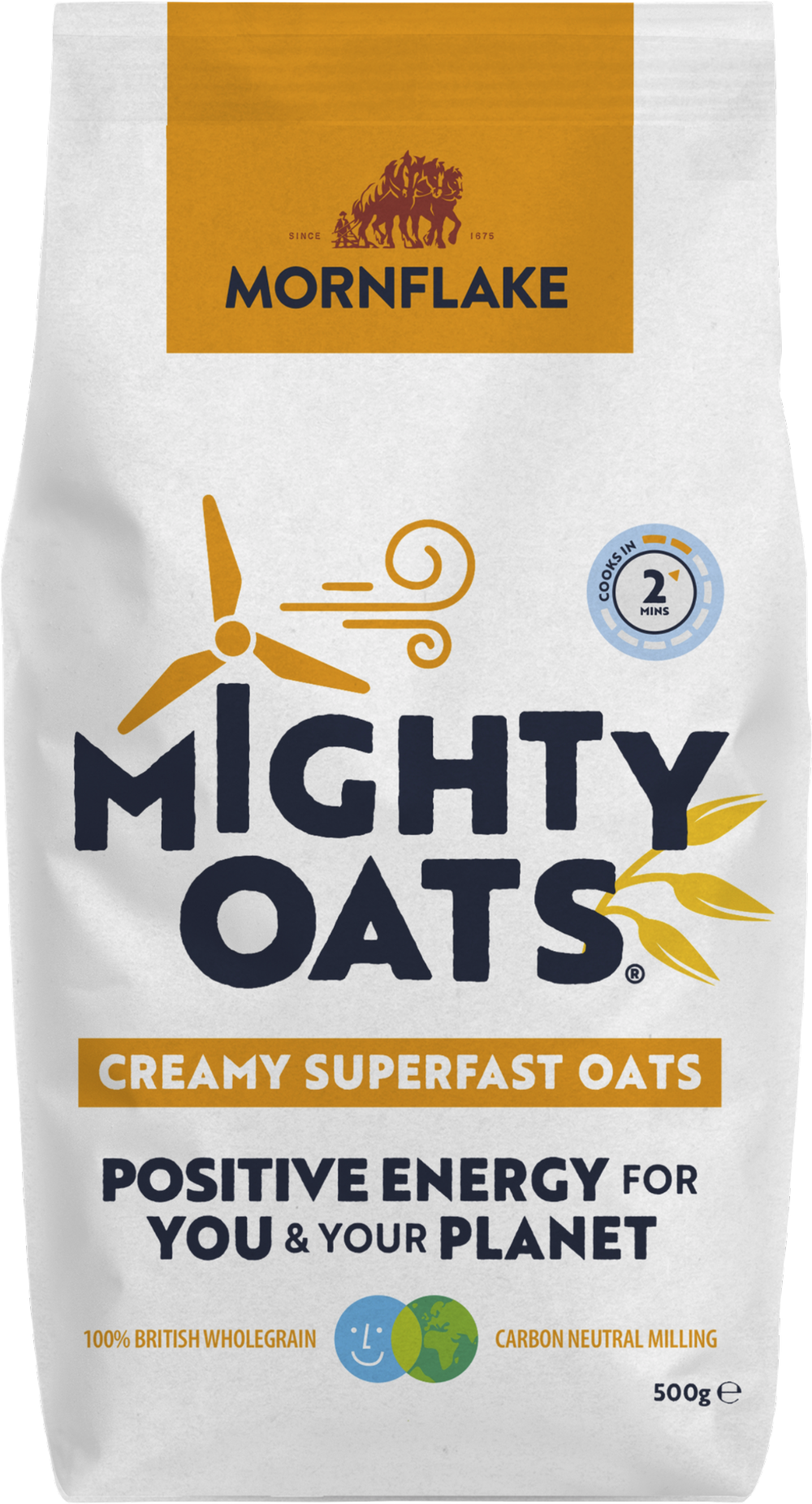 Mornflake Creamy Superfast Oats - Bag 500G
