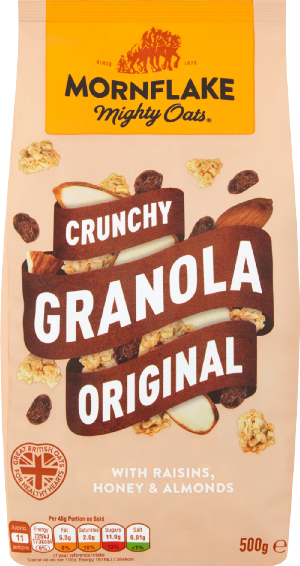 Mornflake Crunchy Granola - Original 500G