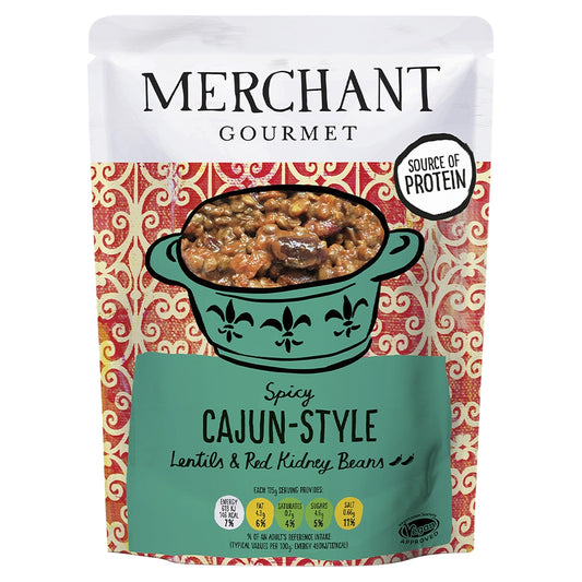Merchant Gourmet Spicy Cajun-Style Lentils & Beans 250G