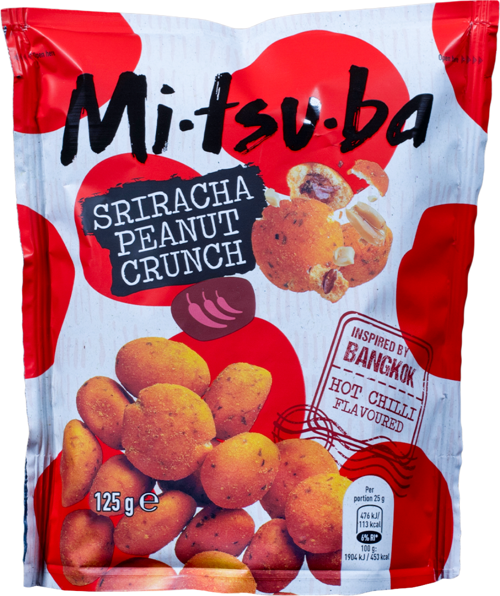 Mitsuba Sriracha Peanut Crunch 125G