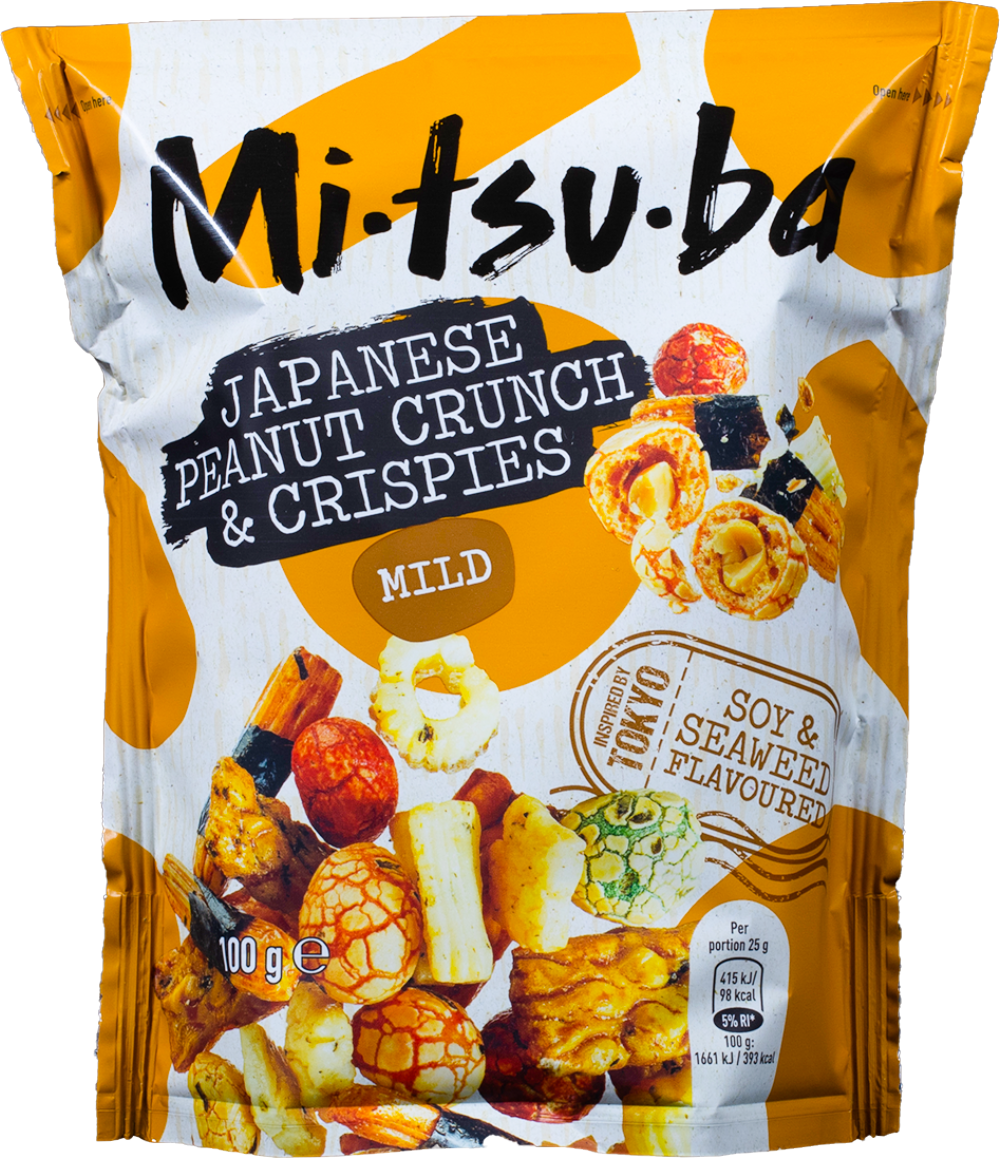 Mitsuba Japanese Peanut Crunch & Crispies 100G