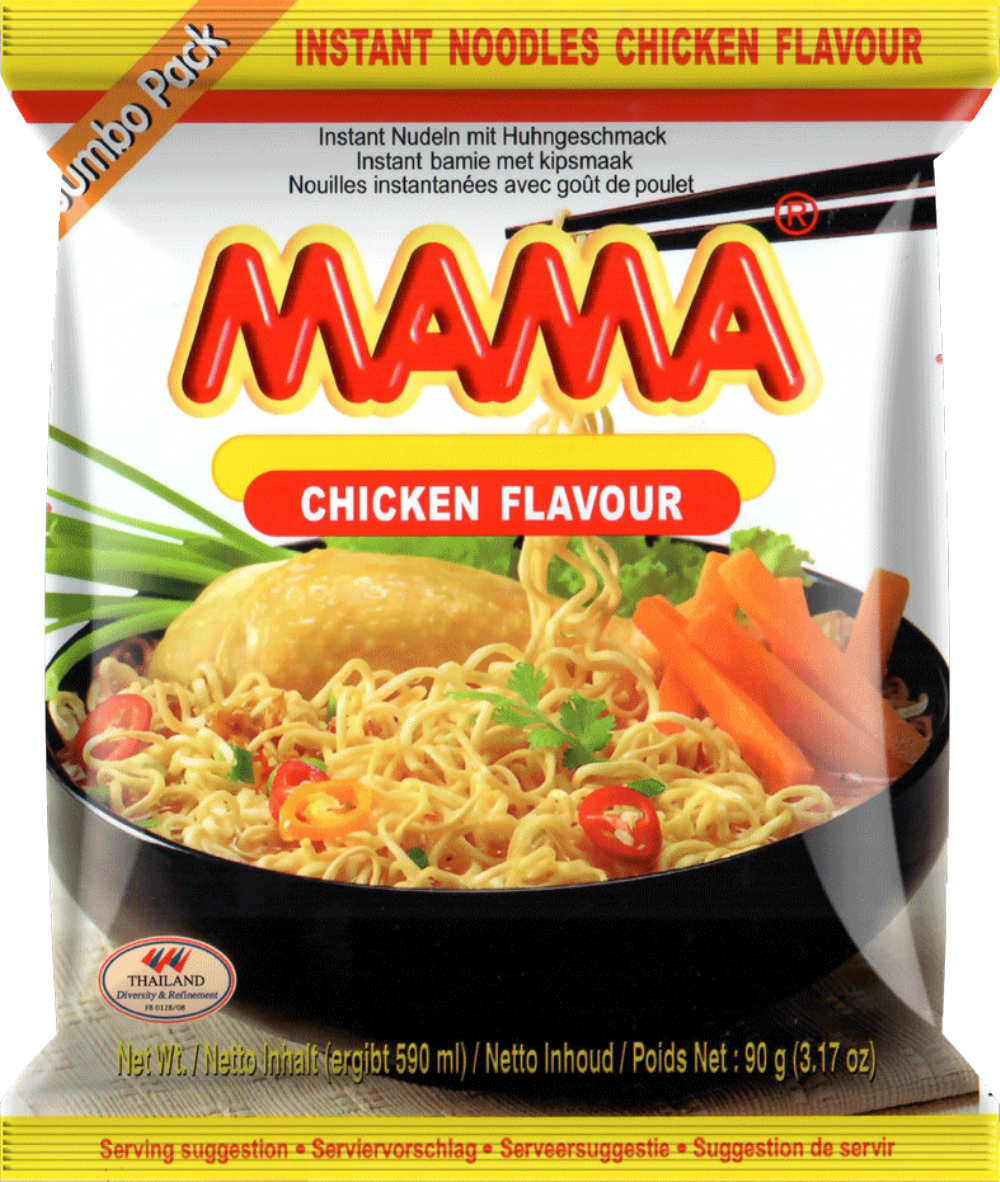 Mama Chicken Flavour Instant Noodles 90G