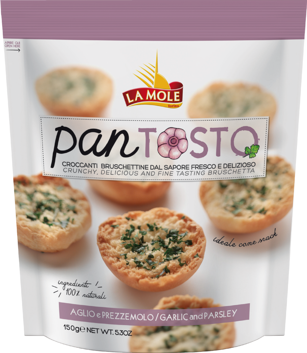 La Mole Pan Tosto - Garlic & Parsley 150G