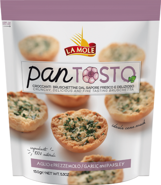 La Mole Pan Tosto - Garlic & Parsley 150G