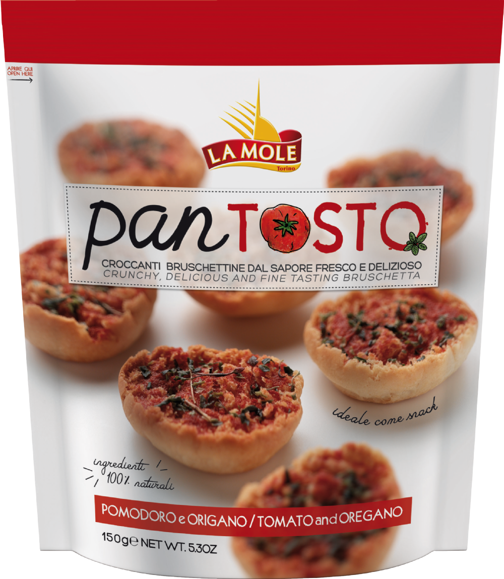La Mole Pan Tosto - Tomato & Oregano 150G