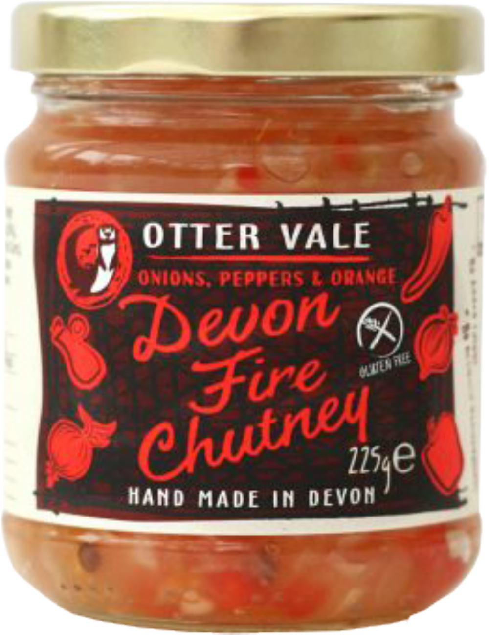 Otter Vale Devon Fire Chutney 225G