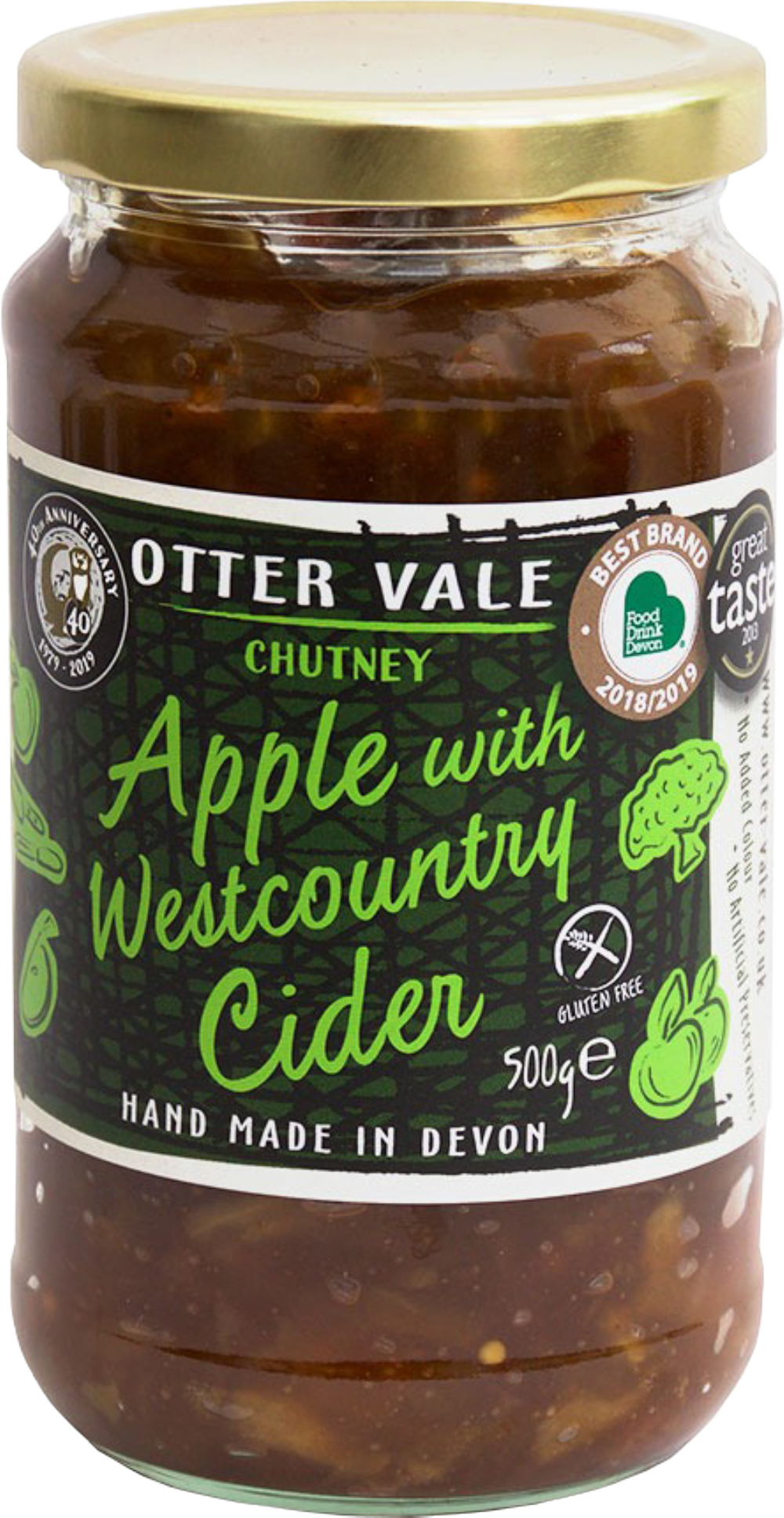 Otter Vale Apple Chutney With West Country Cider 500G
