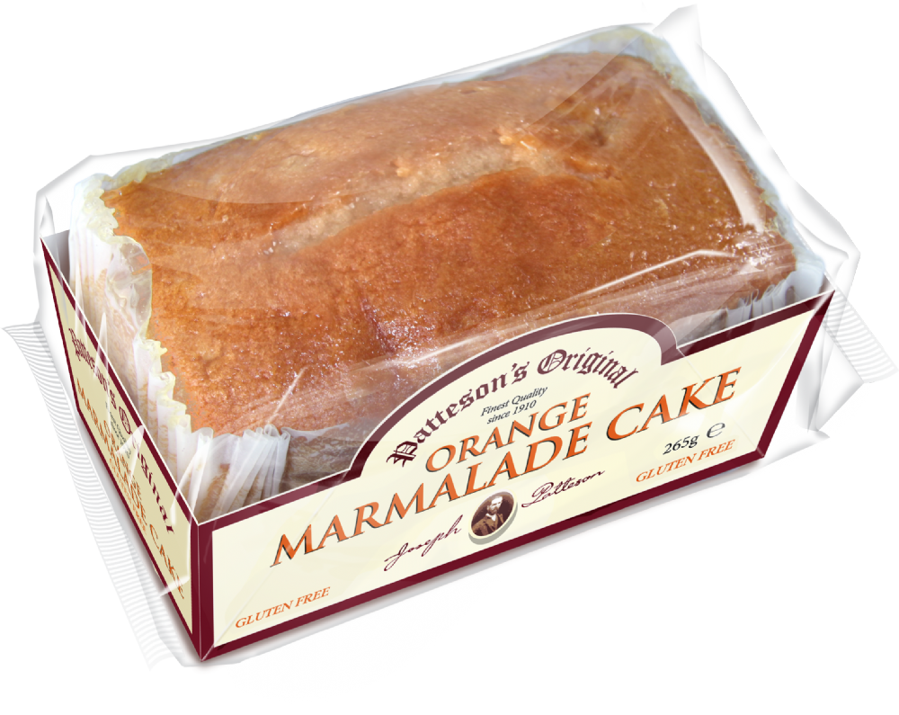 Patteson's Original Gluten Free Orange Marmalade Cake 265G
