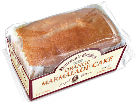 Patteson's Original Gluten Free Orange Marmalade Cake 265G