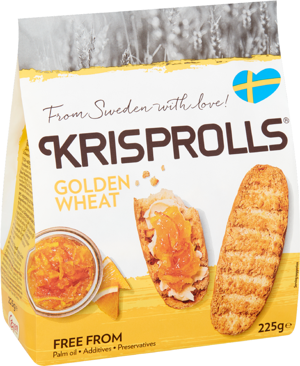 Pagen Golden Krisprolls 225G