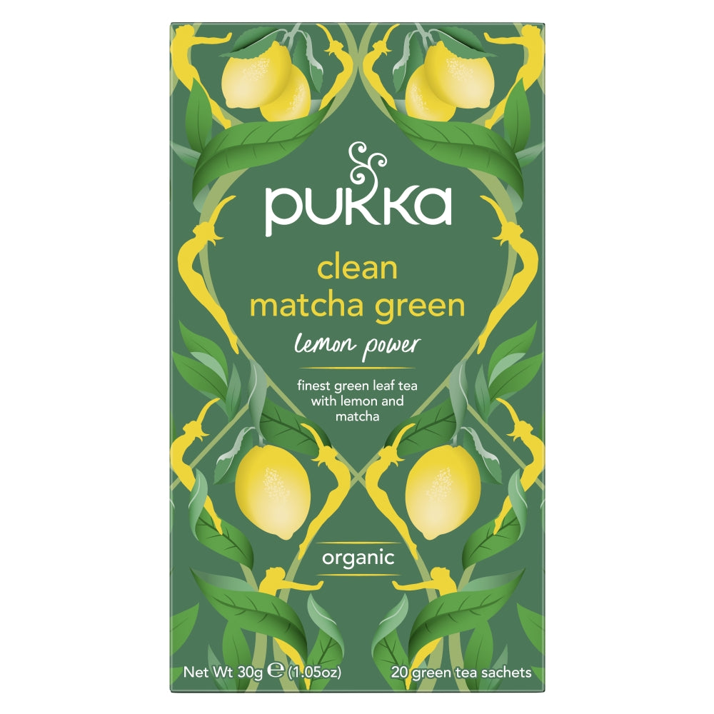 Pukka 20 Clean Matcha Green 30G