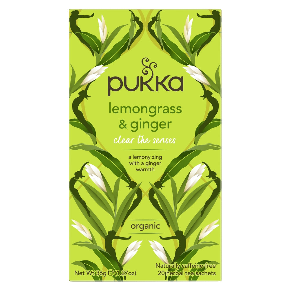 Pukka 20 Lemongrass & Ginger 36G