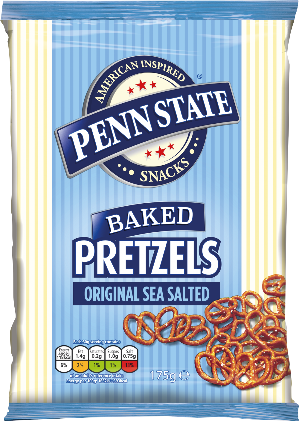 Penn State Original Sea Salted Pretzels 175G
