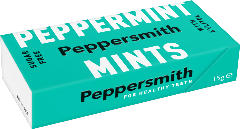 Peppersmith Peppermint Mints With Xylitol 15G
