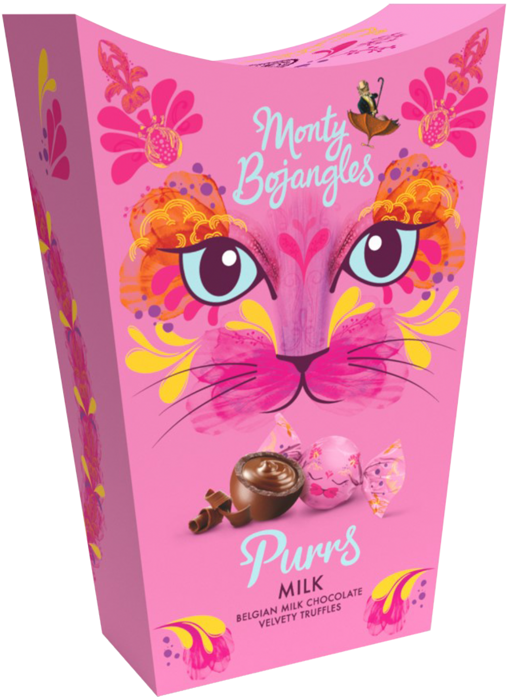 Monty Bojangles Purrs - Milk Chocolate Truffles 200G