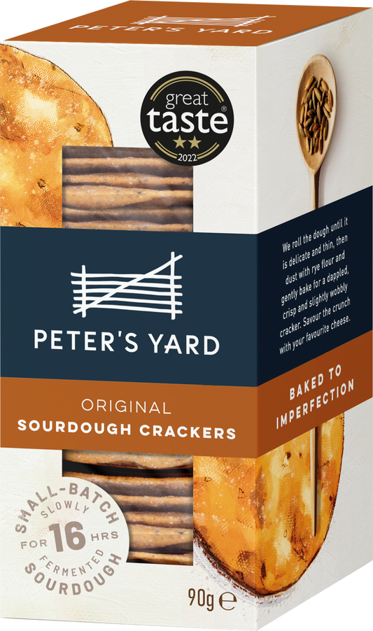 Peter's Yard Original Sourdough Crackers 90G