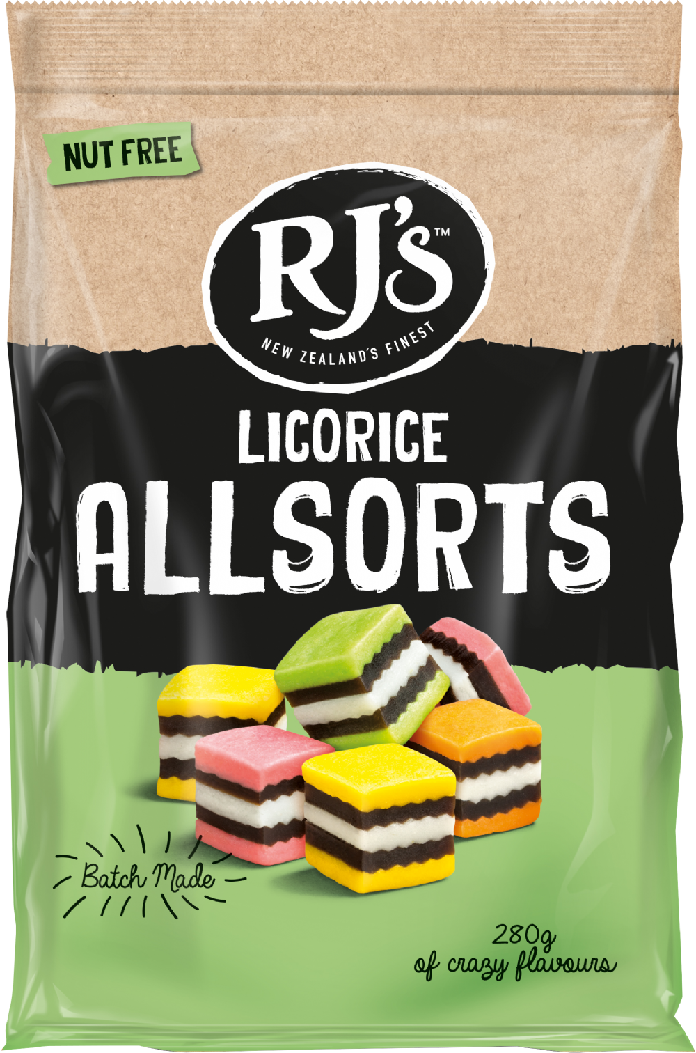 Rj's Licorice Licorice Allsorts 280G
