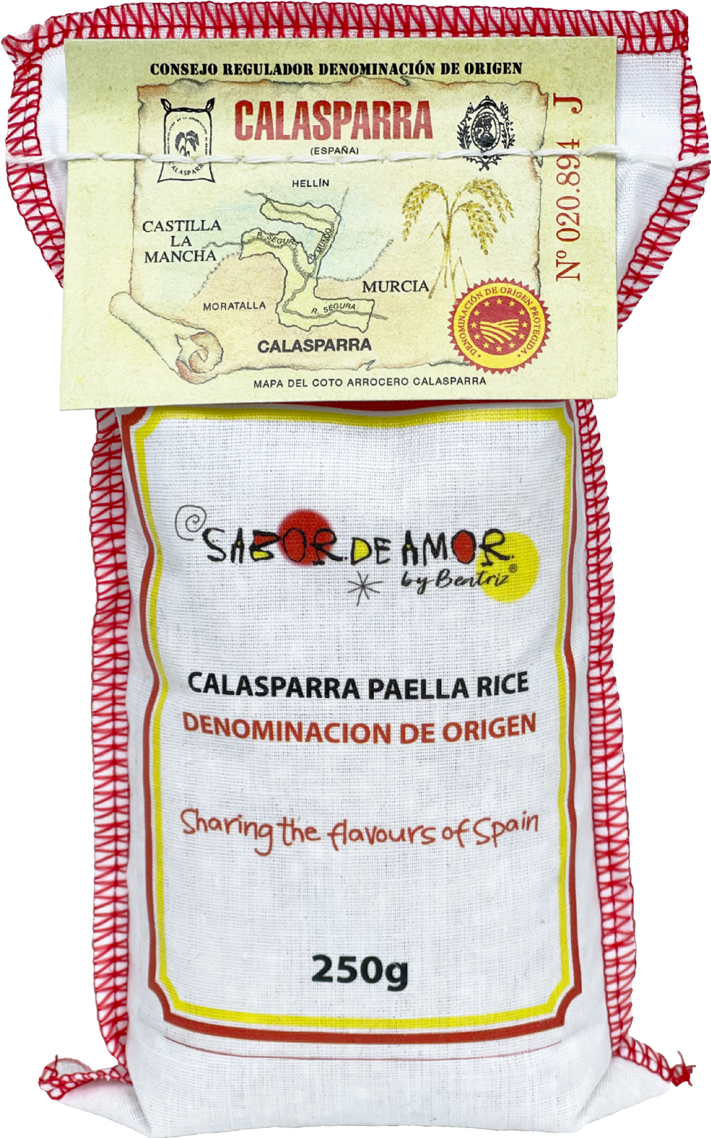 Sabor De Amor Calasparra Paella Rice Dop 250G