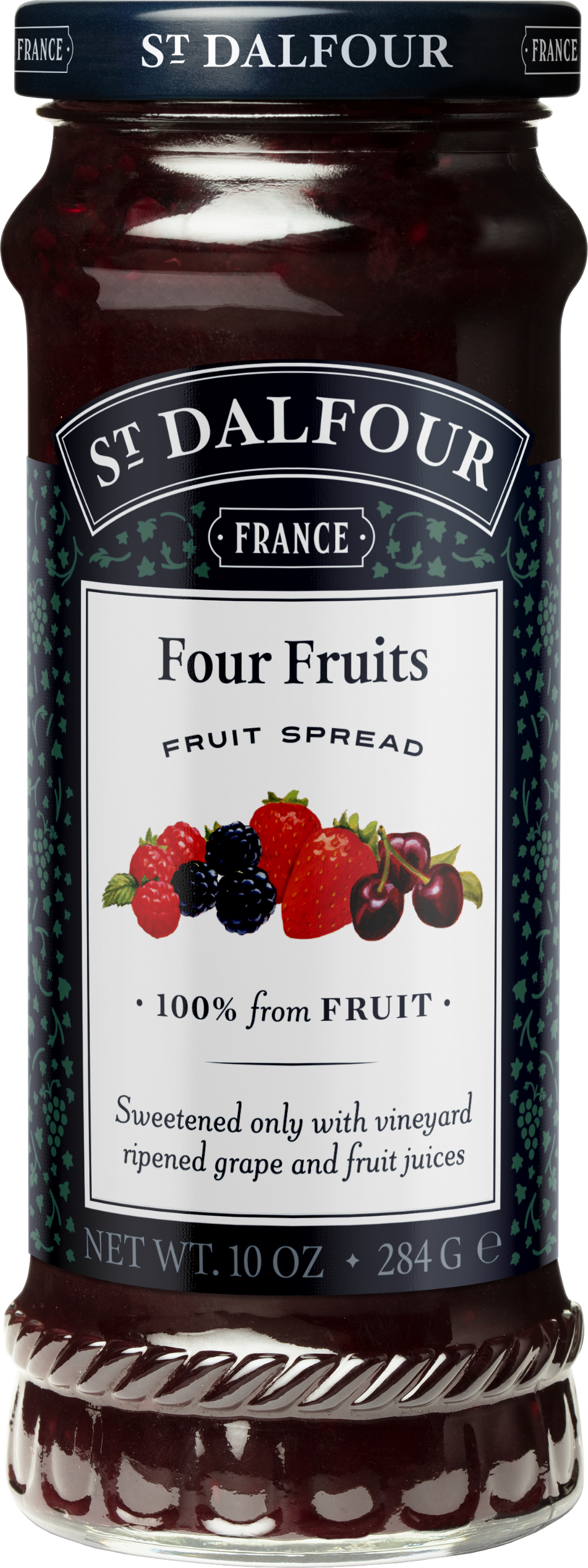 St Dalfour Four Fruits Fruit Spread 284G