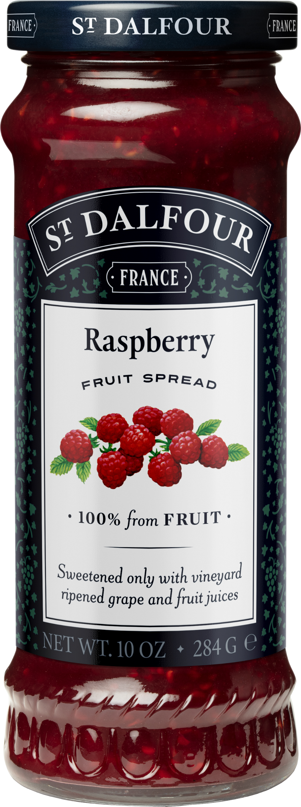 St Dalfour Raspberry Fruit Spread 284G