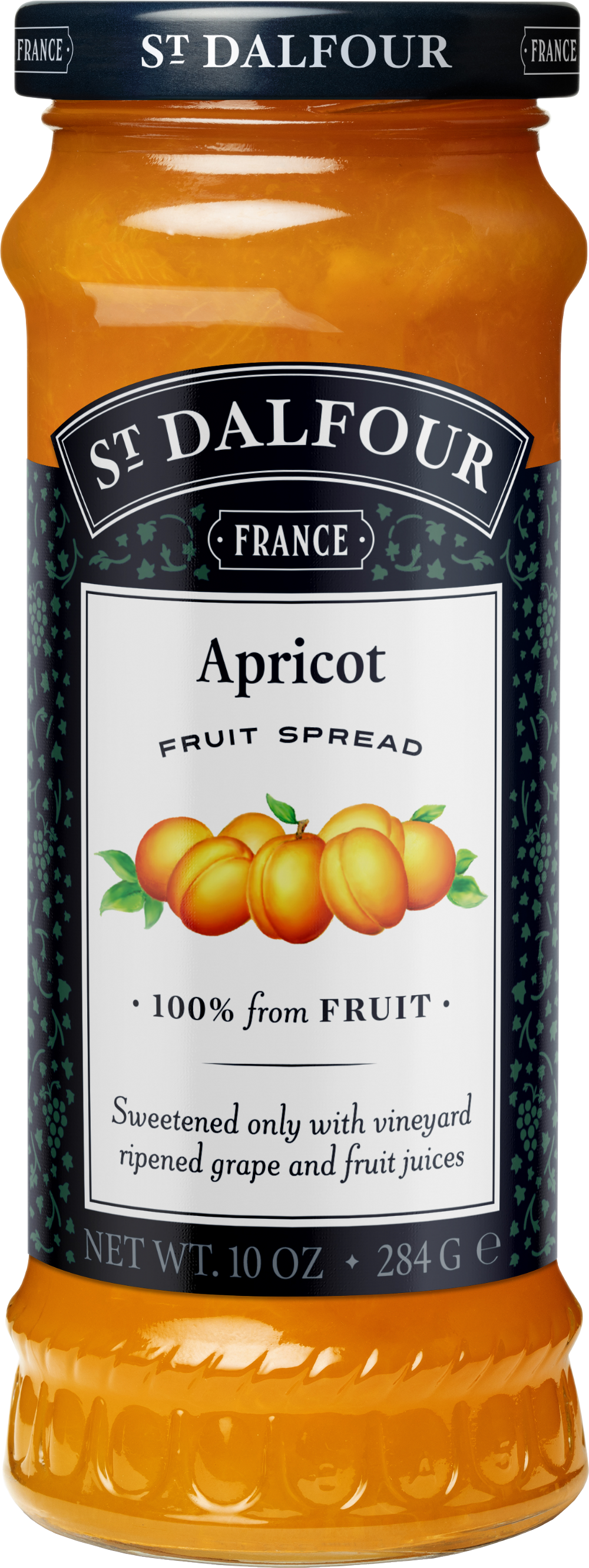 St Dalfour Apricot Fruit Spread 284G