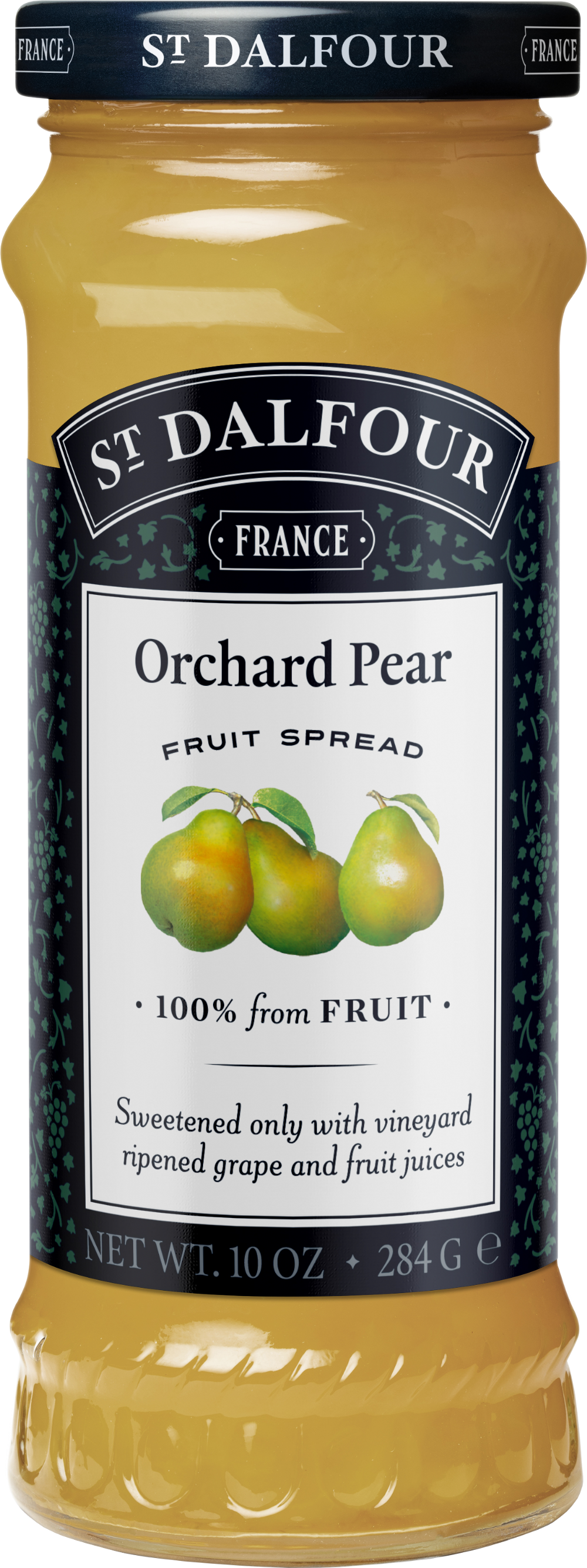 St Dalfour Orchard Pear Fruit Spread 284G
