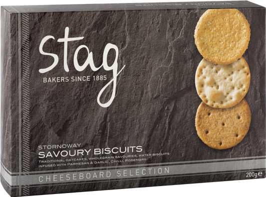 Stag Stornoway Savoury Biscuits Cheeseboard Selection 200G