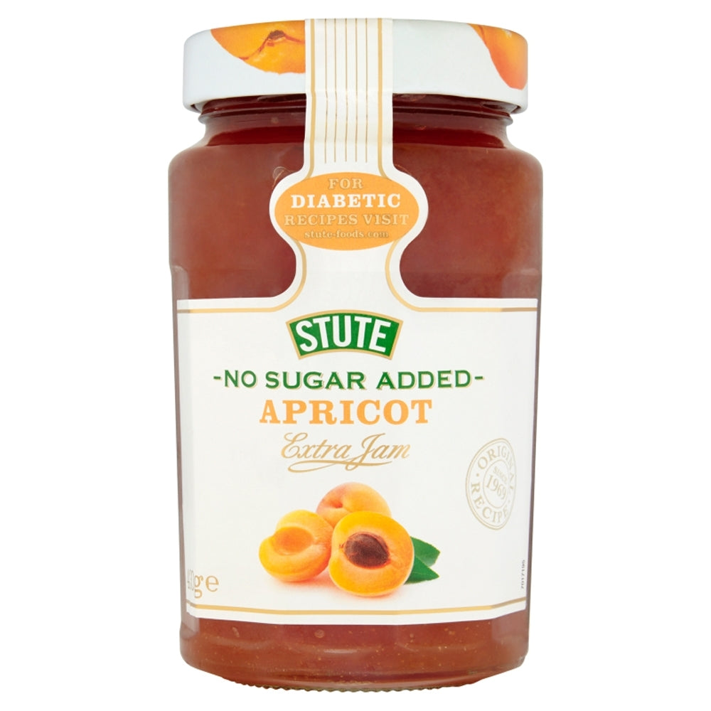 Stute Apricot Extra Jam - No Sugar Added 430G